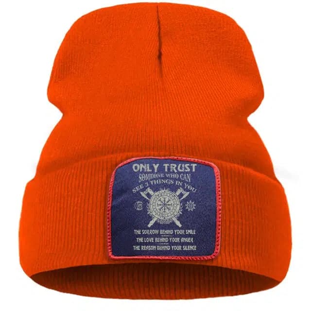 BONNET VIKING bouclier - Orange