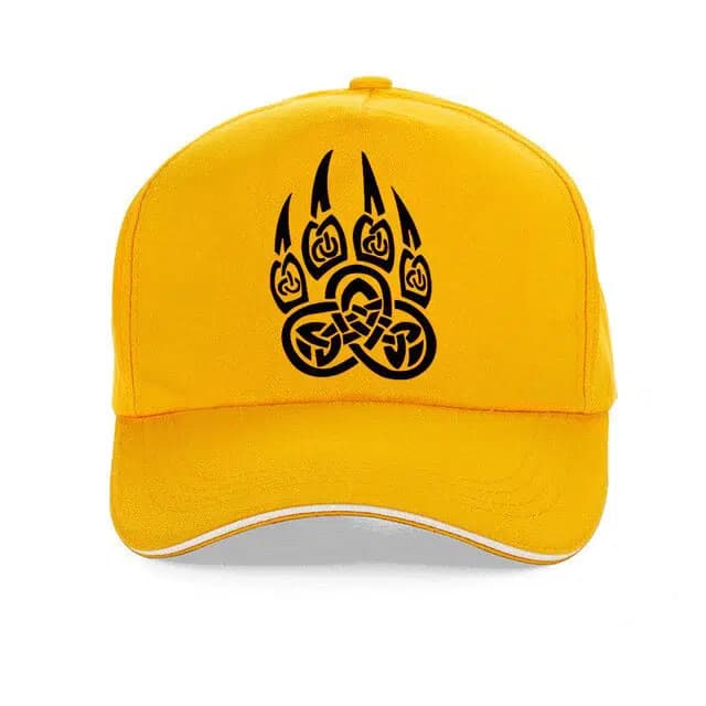 CASQUETTE GRIFFES DE FENRIR - Jaune