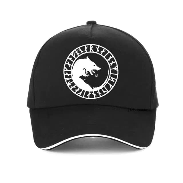 CASQUETTE LOUP HATI - Noir