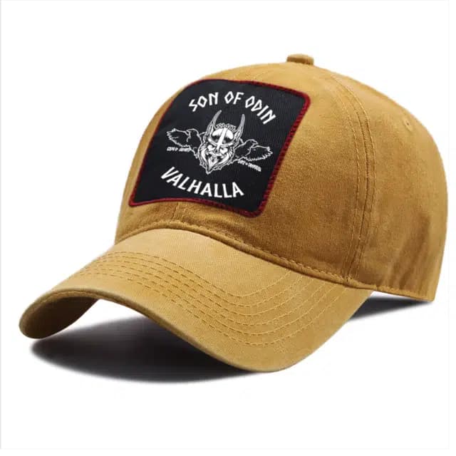 CASQUETTE SON OF ODIN - Jaune