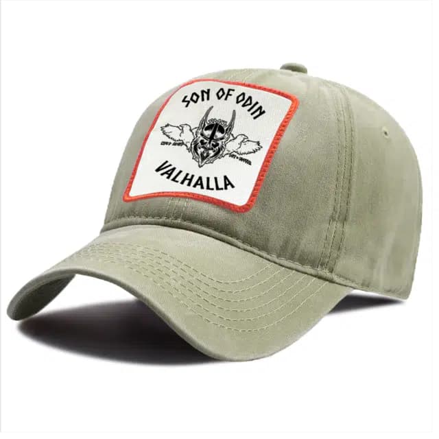 CASQUETTE SON OF ODIN - Vert
