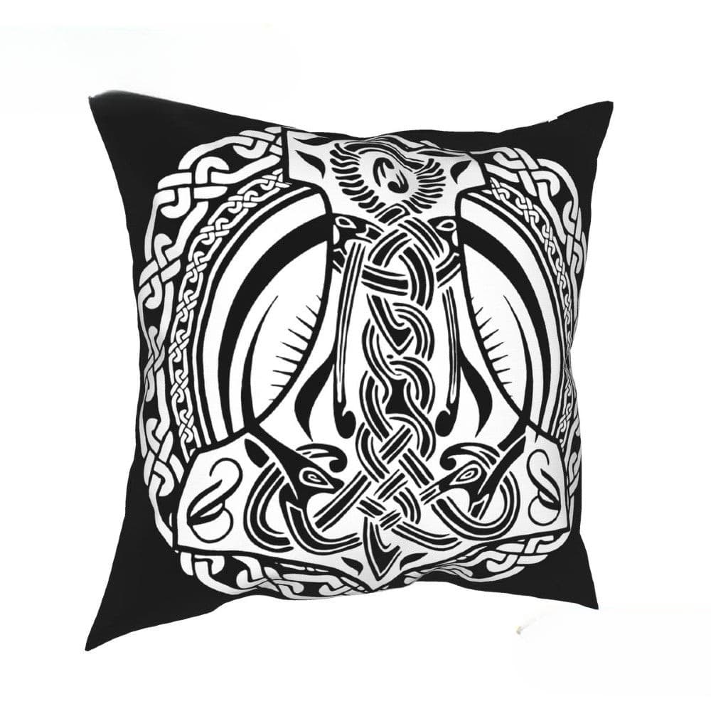 Coussin Viking Mjolnir - 40x40cm