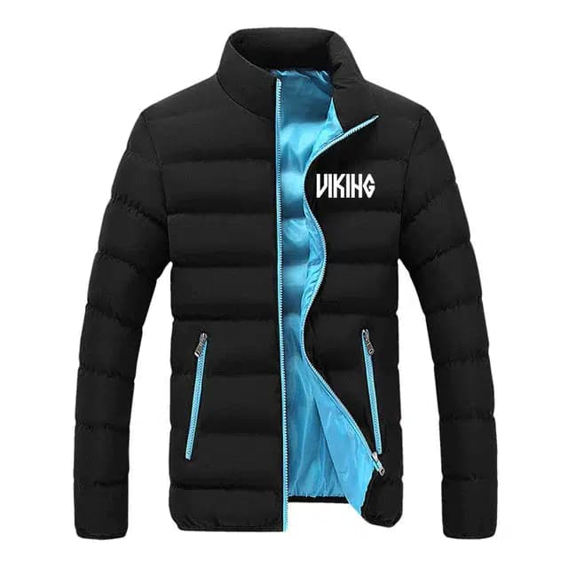 DOUDOUNE VIKING chaude - M - Noir Bleu