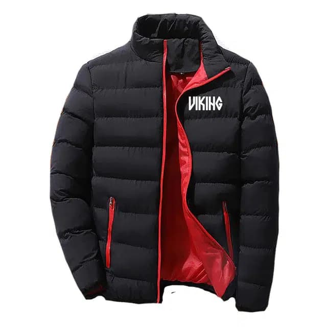 DOUDOUNE VIKING chaude - XL - Noir Rouge