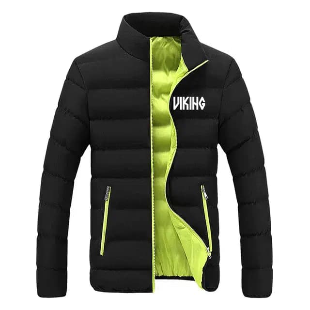 DOUDOUNE VIKING chaude - XL - Noir vert
