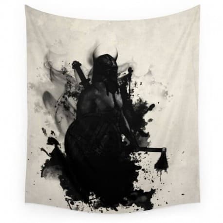 Drapeau Viking Guerrier - 130 x 150 cm