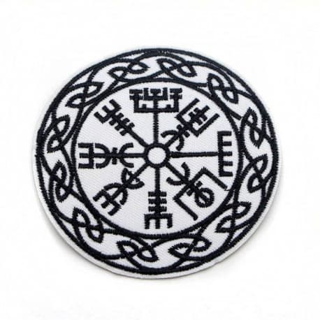 Écusson Boussole Compas Viking