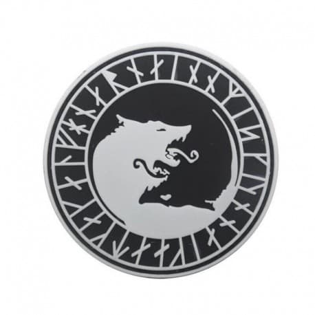 Écusson Fenrir - Blanc