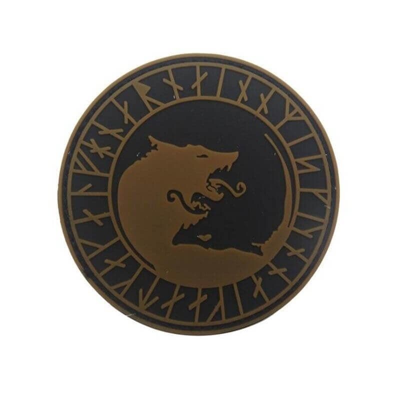 Écusson Fenrir - Marron