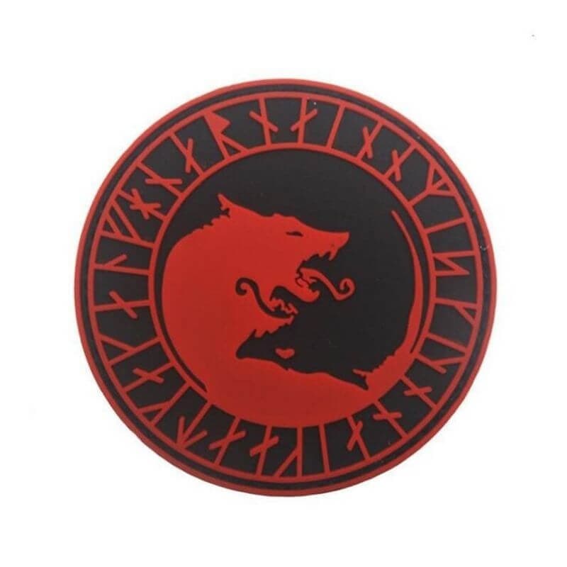 Écusson Fenrir - Rouge