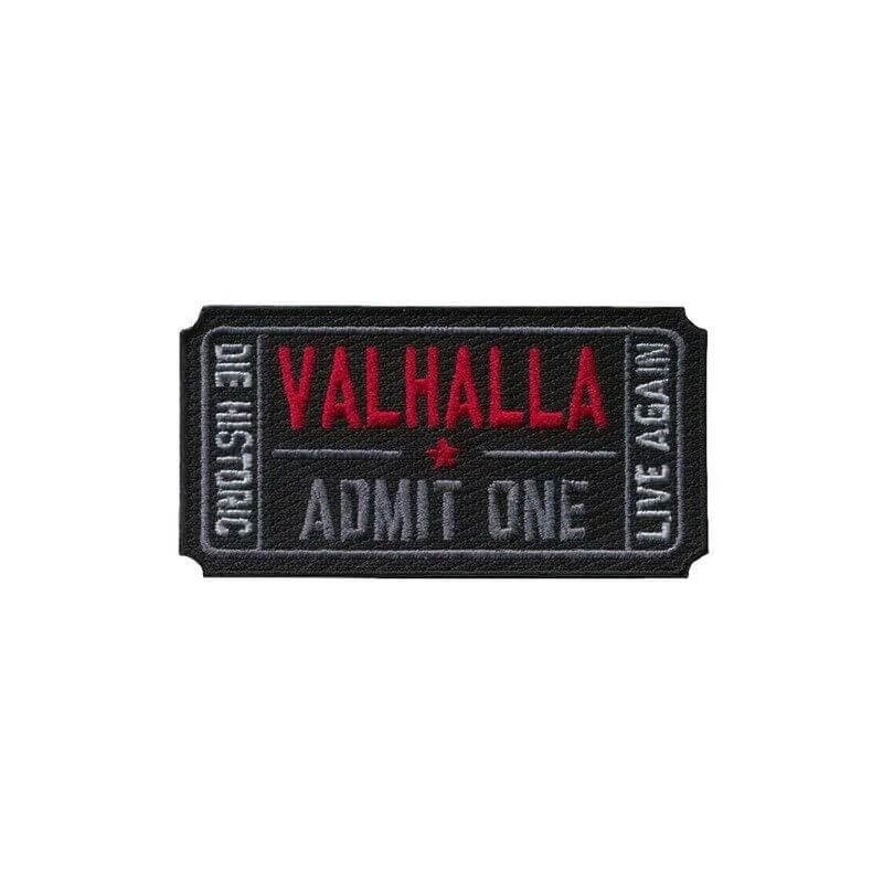 Ecusson Viking Valhalla - Noir