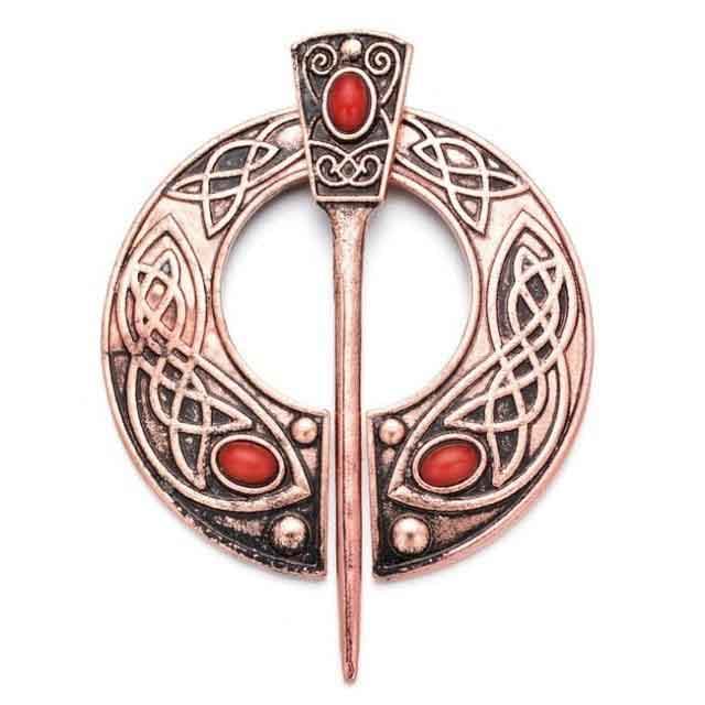 FIBULE NŒUD CELTIQUE - Cuivre