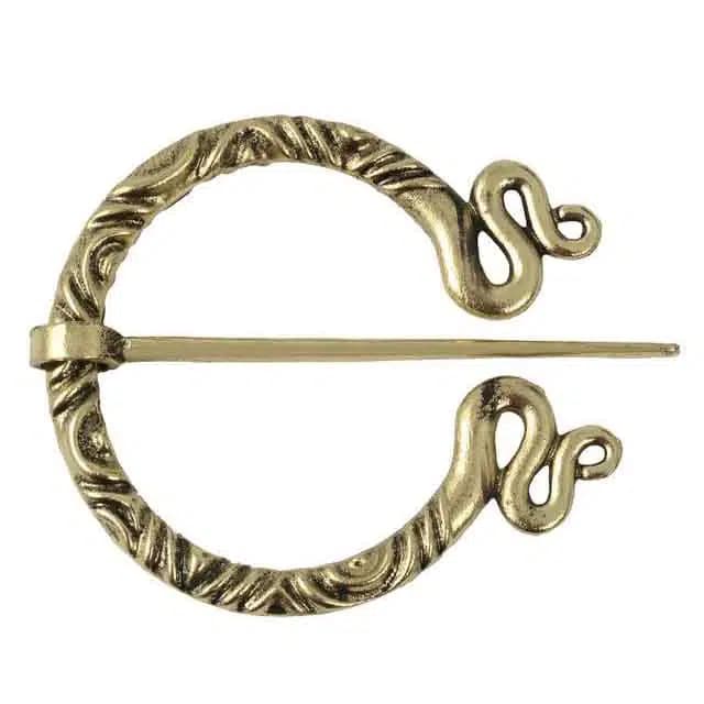 FIBULE VIKING JÖRMUNGAND - Laiton