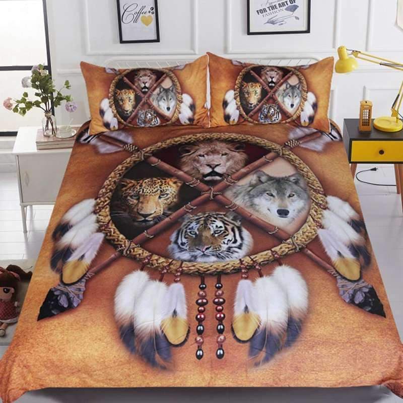 HOUSSE DE COUETTE LOUP ATTRAPE REVE - Double 203 x 228cm