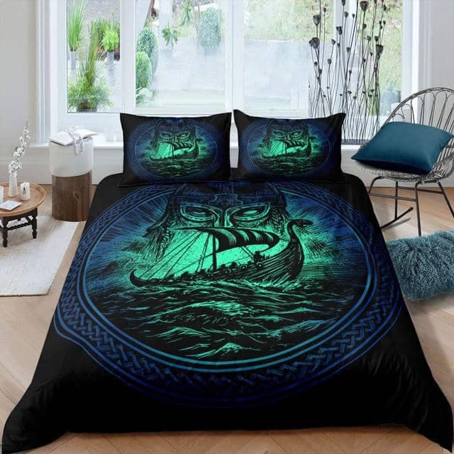 HOUSSE DE COUETTE VIKING - CONQUÊTE - King 228 x 264cm