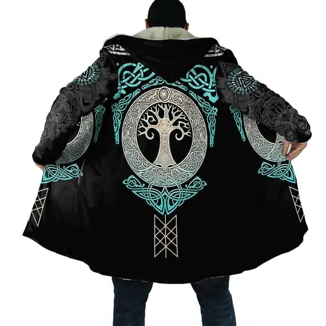 MANTEAU ARBRE YGGDRASIL - S