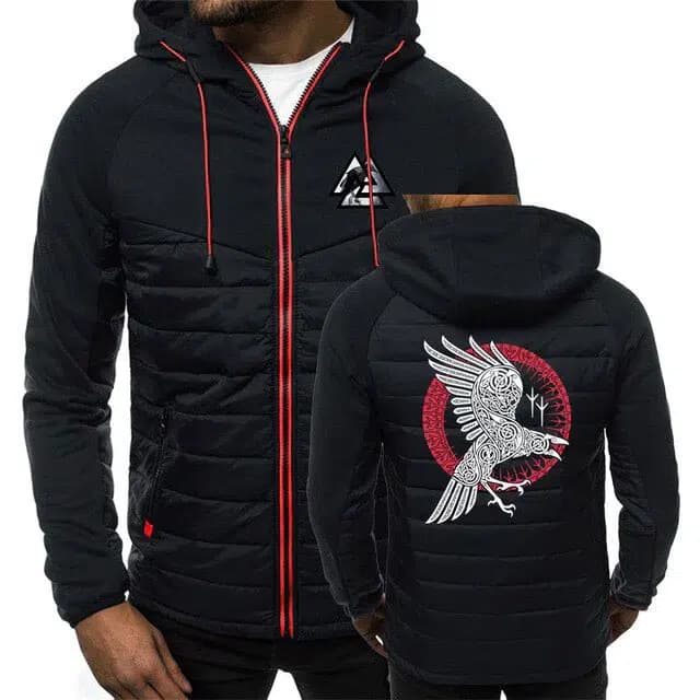 MANTEAU GUNGNIR printemps - L - Noir