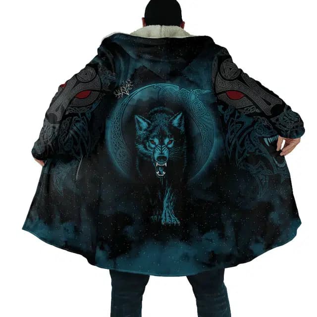 MANTEAU LOUP FENRIR - S