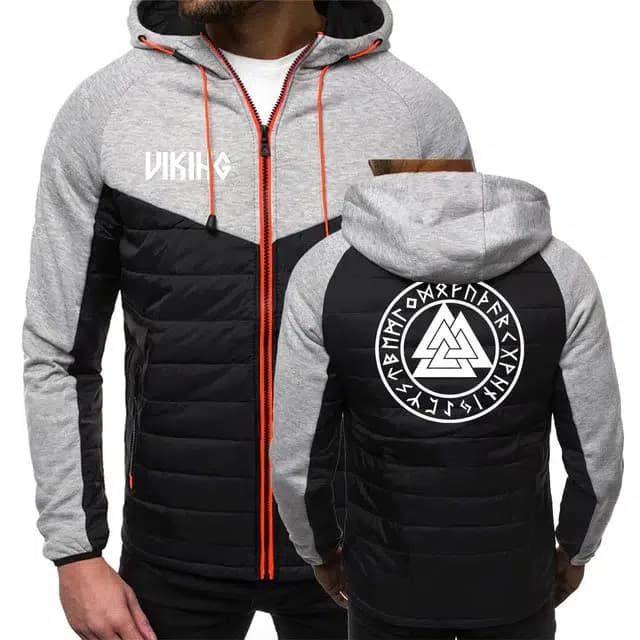 MANTEAU VALKNUT léger - L - Gris