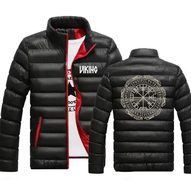 MANTEAU VIKING VEGVISIR - XL - Noir