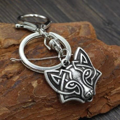 Porte Clé Loup Fenrir
