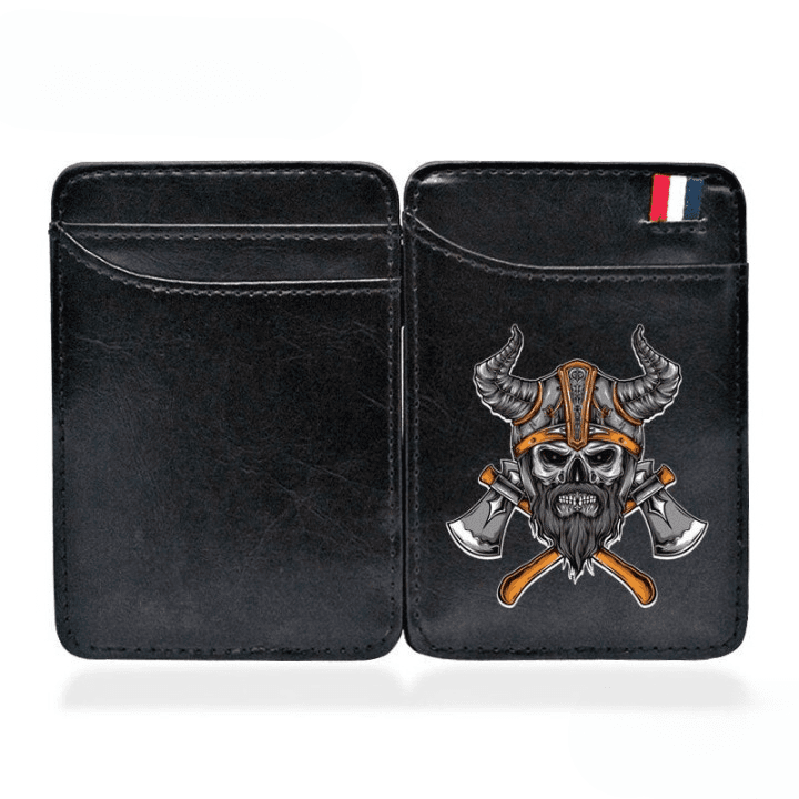 Portefeuille Nordique Viking | Noir
