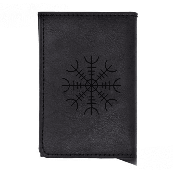 Portefeuille Viking Aegishjalmur - Noir