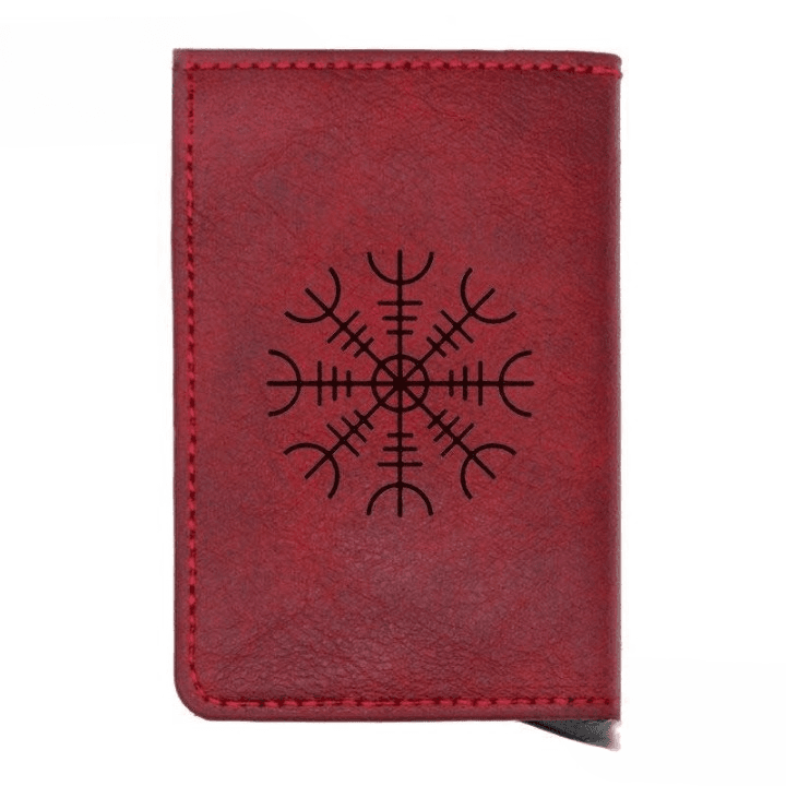 Portefeuille Viking Aegishjalmur - Rouge