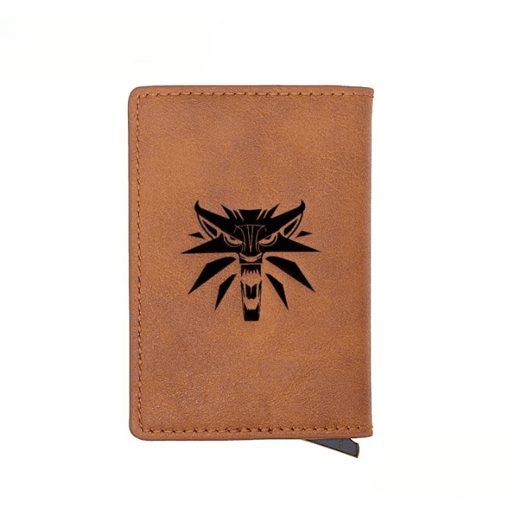 Portefeuille Viking Loup Garou - Marron