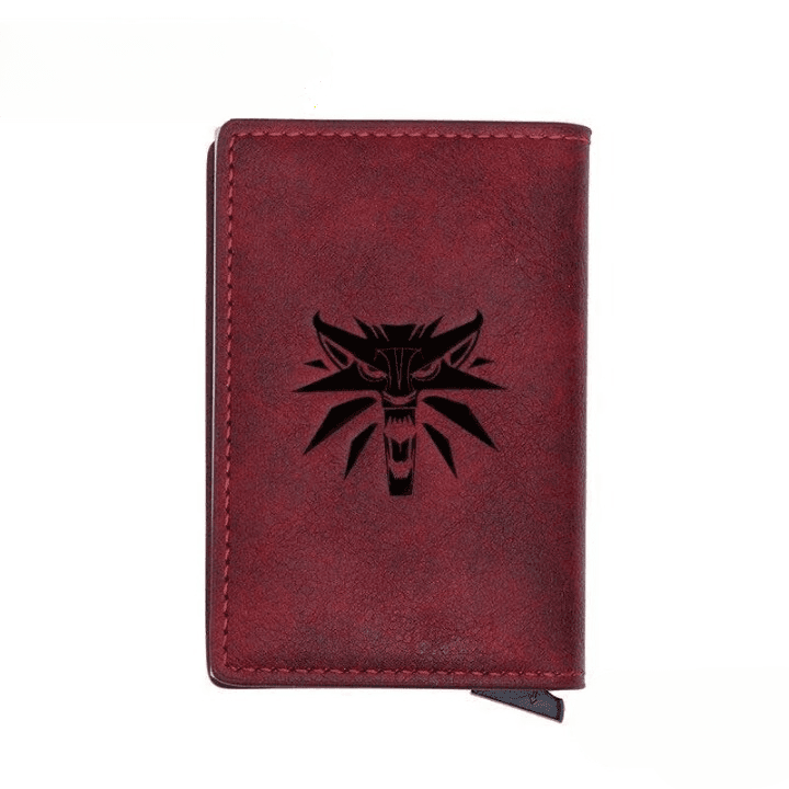 Portefeuille Viking Loup Garou - Rouge