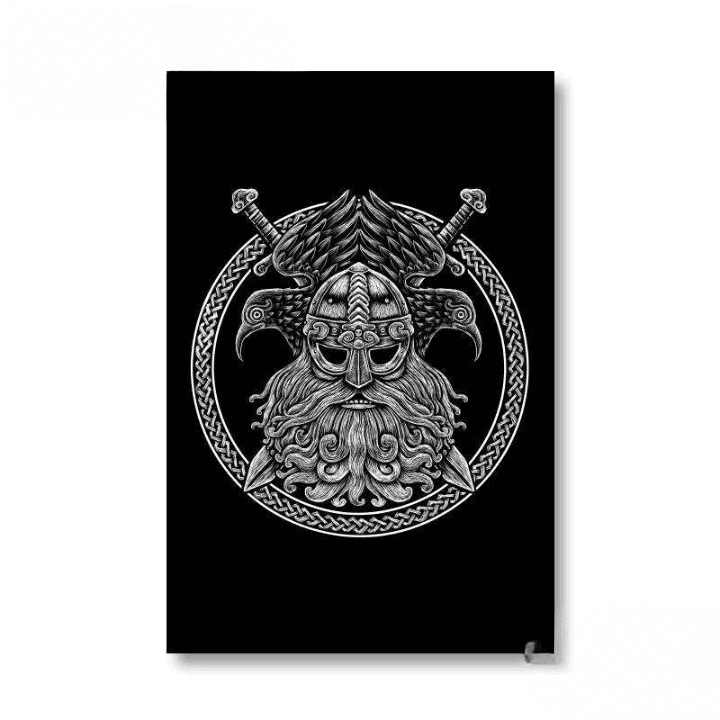 Tableau Viking Clan Ragnar - 21x30cm