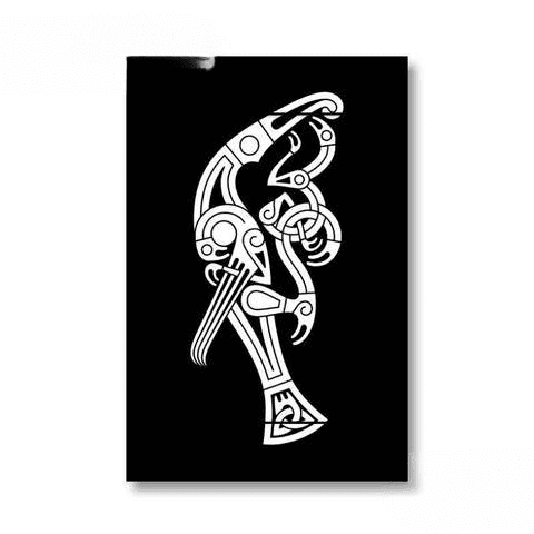 Tableau Wessex | Noir et Blanc - 40x50cm