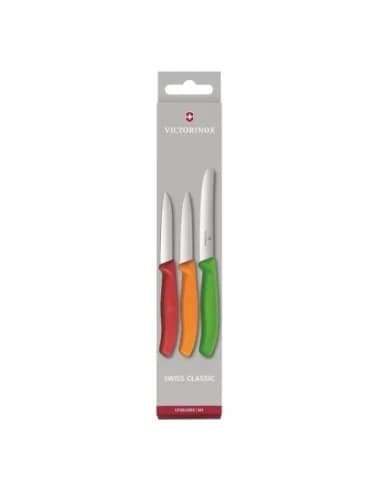 Lot de 3 couteaux d'office Victorinox