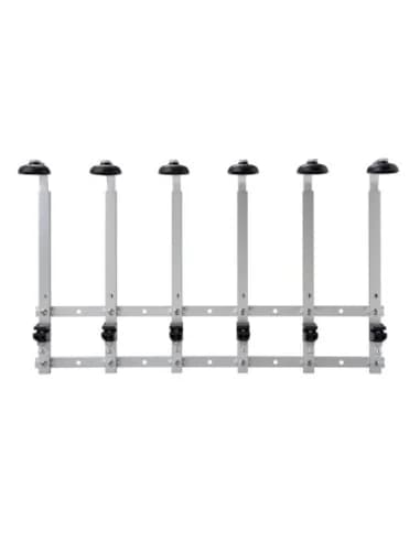 Support mural Beaumont 6 bouteilles