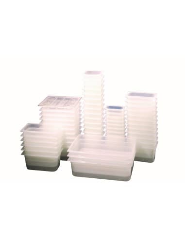 GN RÉCIPIENT POLYPROPYLÈNE 1/3GN-65MM