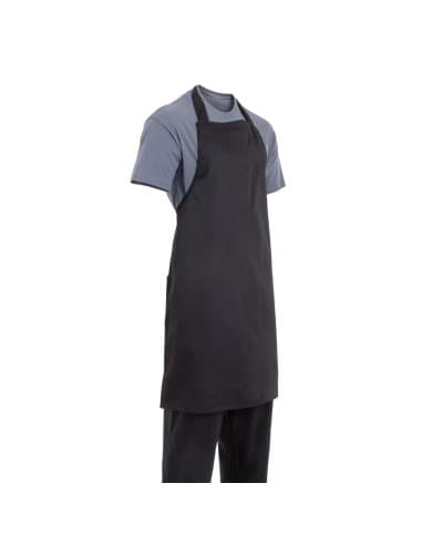 Tablier bavette Whites noir