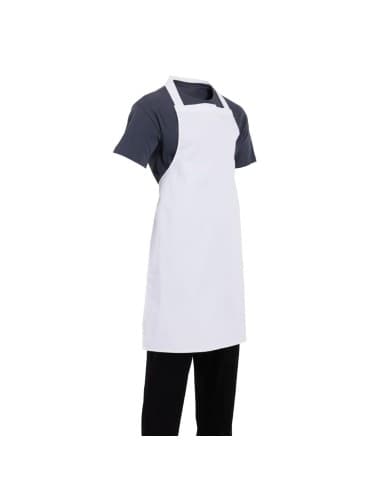 Tablier bavette Whites blanc