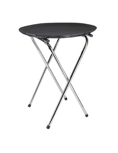 Support plateau chromé pliant Olympia