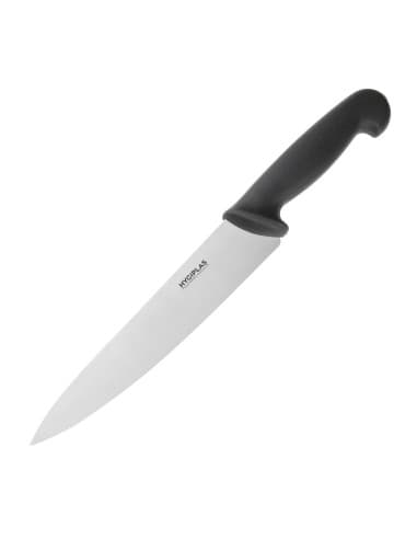 Couteau de cuisine Hygiplas noir 215mm