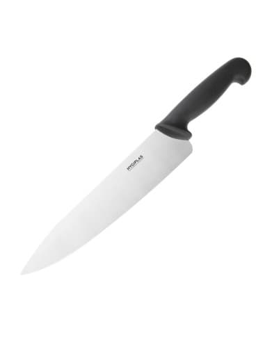 Couteau de cuisine Hygiplas noir 255mm