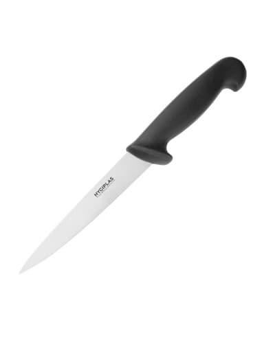 Couteau à filet Hygiplas noir 160mm