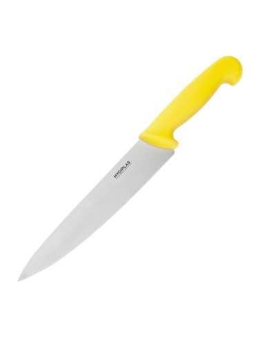 Couteau de cuisine Hygiplas jaune 218mm