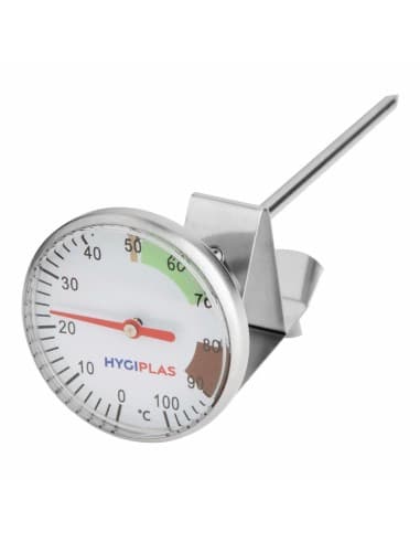 Thermomètre à café et à lait 125mm