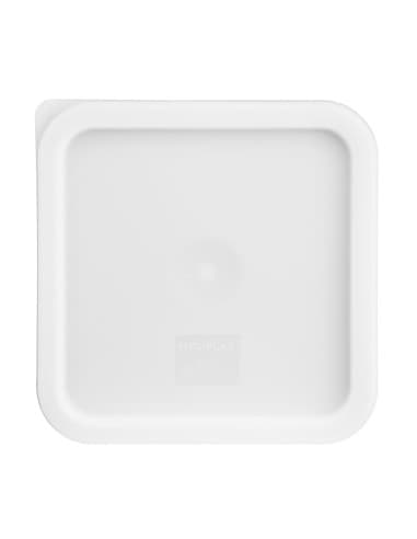 Couvercle carré blanc moyen Hygiplas