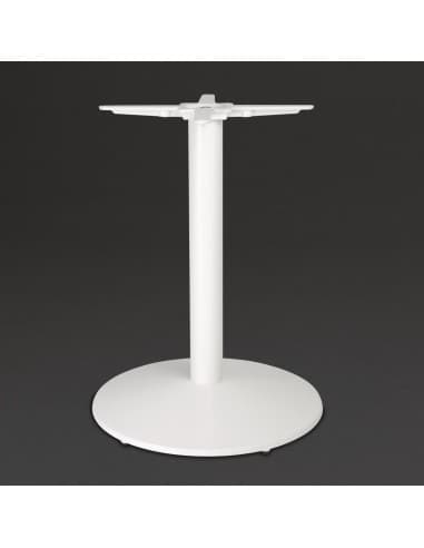 Pied de table en fonte Bolero blanc