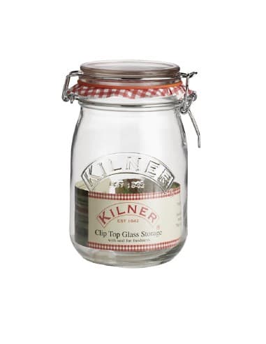 Bocal à conserve avec clip Kilner 1L