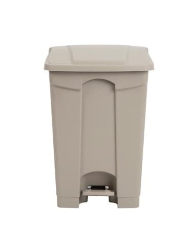 Poubelle à pédale Jantex beige 45L