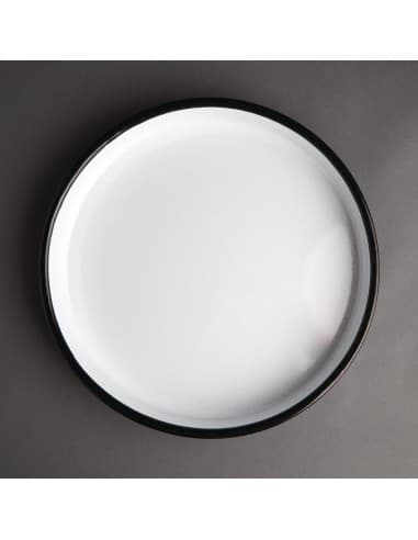 Plat de service émaillé Olympia 320mm