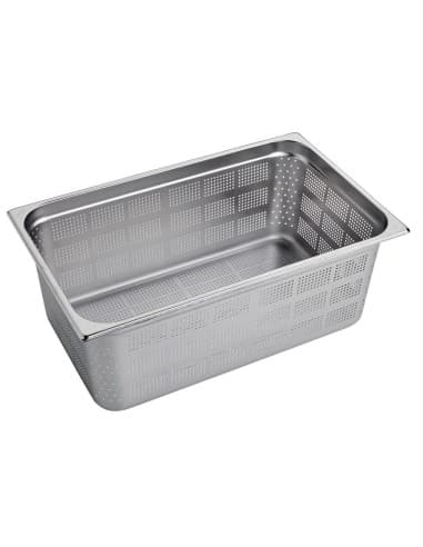 Bac inox perforé GN1/1 Gastro M 200mm