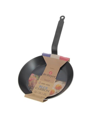 Poêle en tôle bleuie De Buyer 240mm